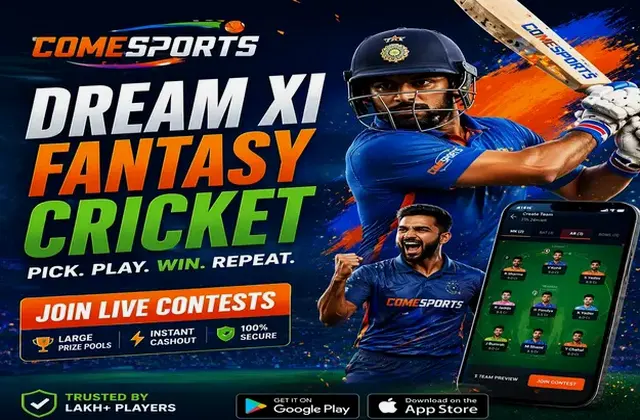 Come (come arcade games pro points) fantasy cricket & matchday visual 1